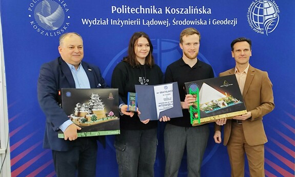 Sukces studentów Wydziału Budownictwa w konkursie Power Tower 2025