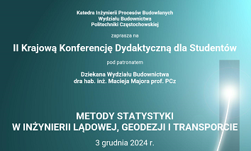 II Krajowa Konferencja Dydaktyczna dla Studentów